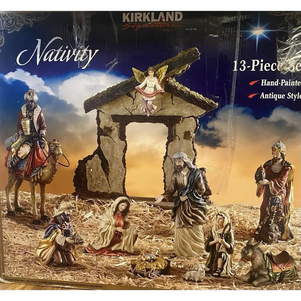 Kirkland Nativity Christmas Creche De Noel #915694 Replacement Riding Wiseman